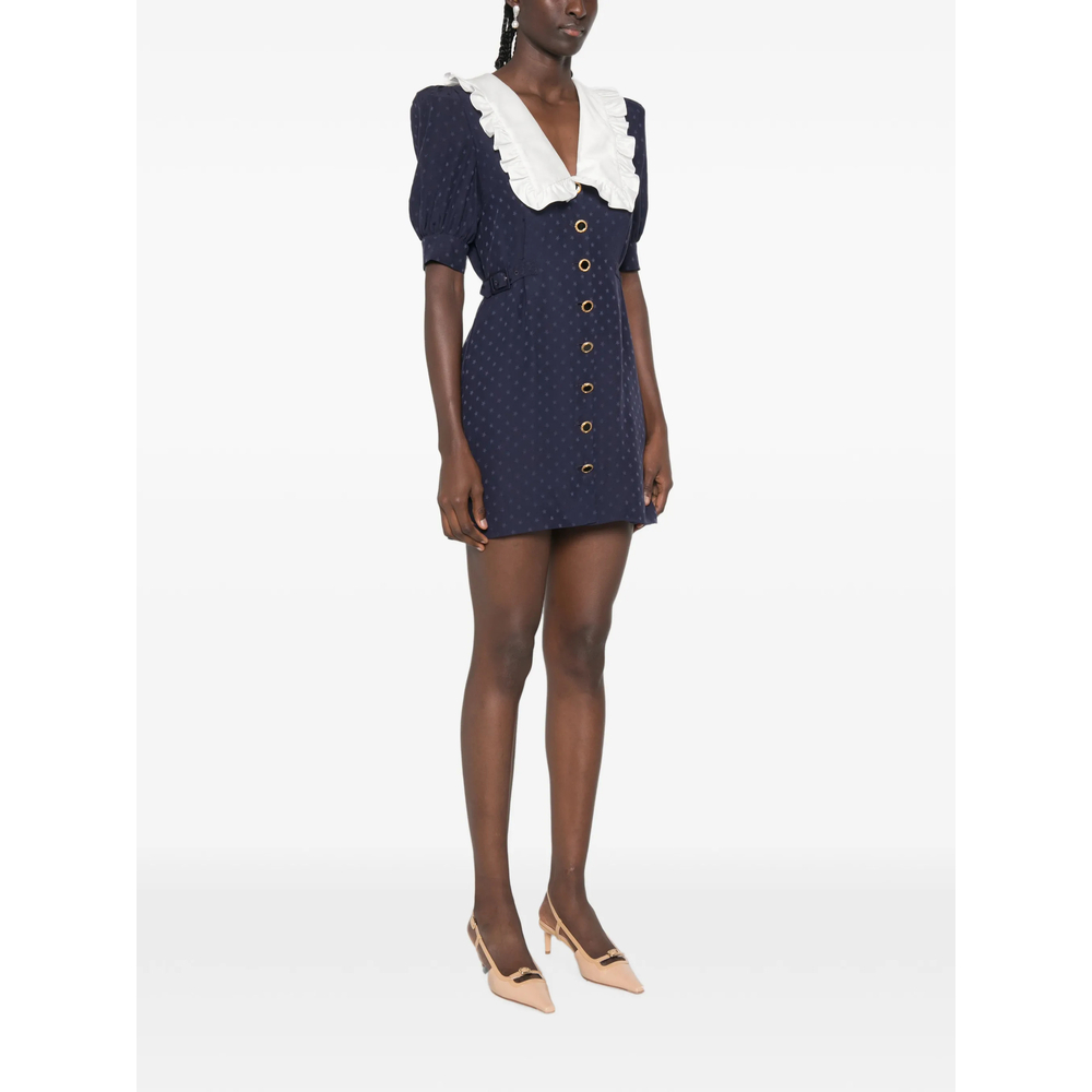 [Alessandra Rich] Short sleeve dress FW26 FABX4390 F4853 1844