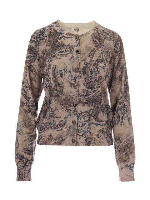 [Liu Jo Jeans] Cardigan FW26 WF6310MA52SL9303