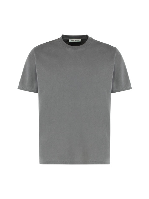 [Our Legacy] T-shirts Short Sleeve FW25 M2246BWB_WORNBLACKLEGACYJERSEY