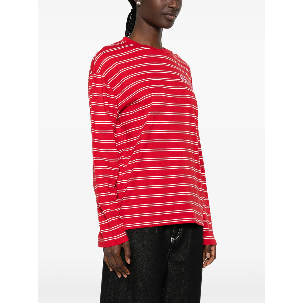 [SPORTY & RICH] T-shirts Long Sleeve FW26 TO124710326RE  RUBWH