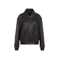 [Prada] Leather Jacket FW26 58A303SOOO.16IL