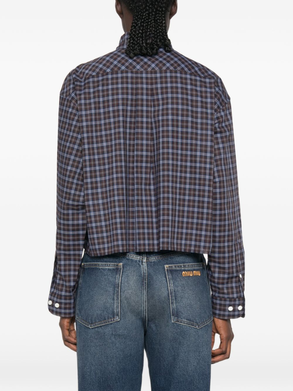 [Miu Miu] Shirts Long Sleeve FW26 MK165919U3F057W