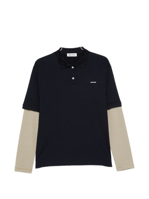 [Miu Miu] T-shirts Long Sleeve FW26 MJL07617ORF0UD9