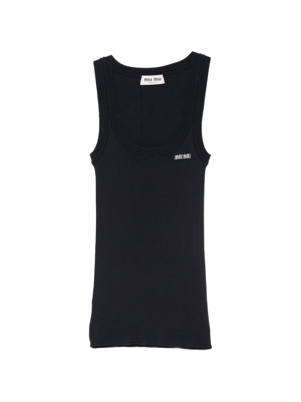 [Miu Miu] T-shirts Sleeveless FW26 MMV29412ZLF0008