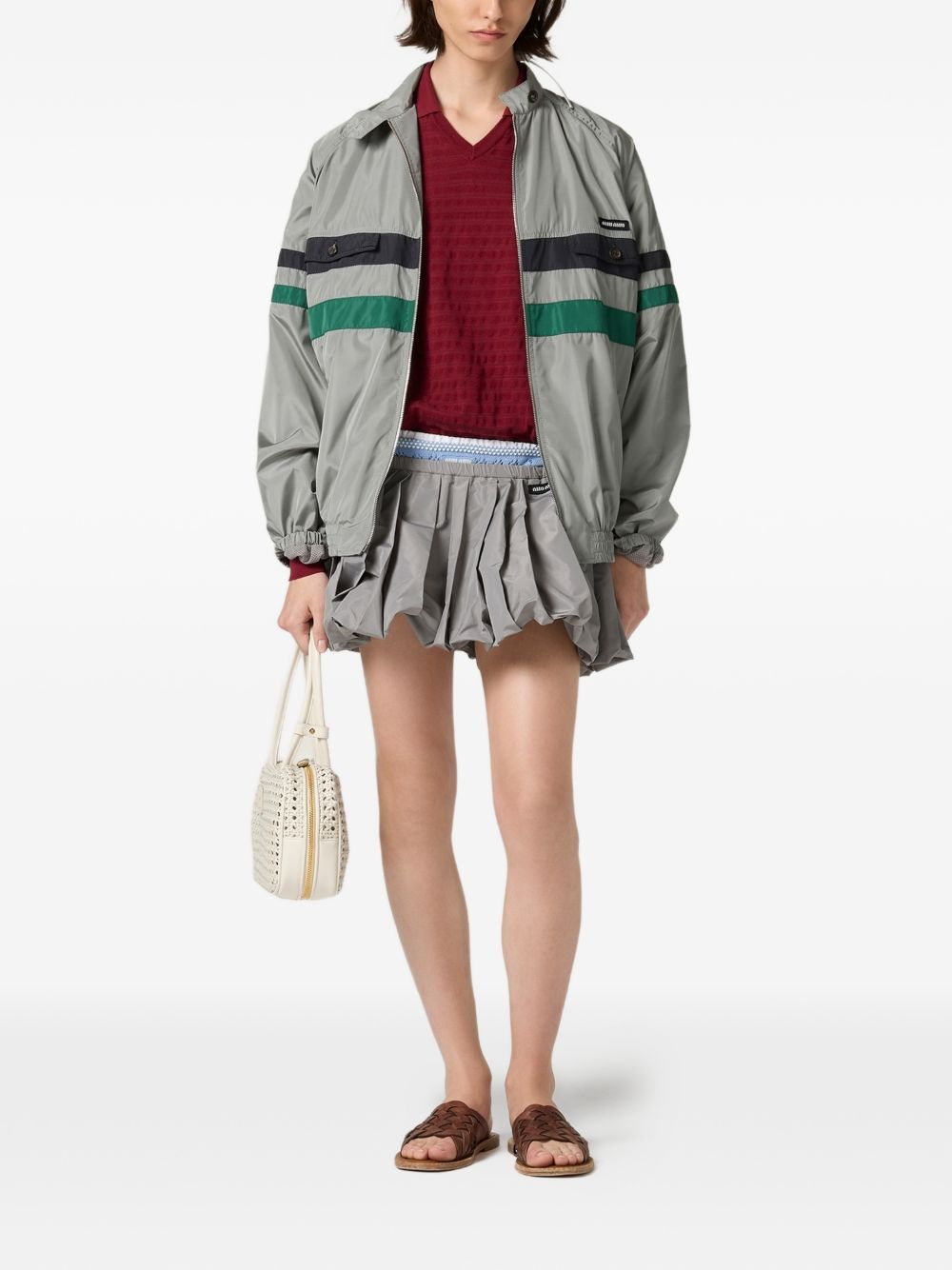 [Miu Miu] Track jacket FW26 ML1522163NF0112