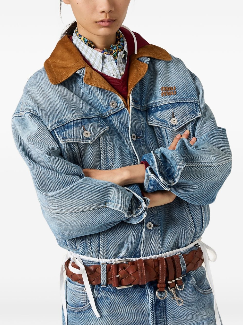 [Miu Miu] Denim Jacket FW26 GWB313196YF0013