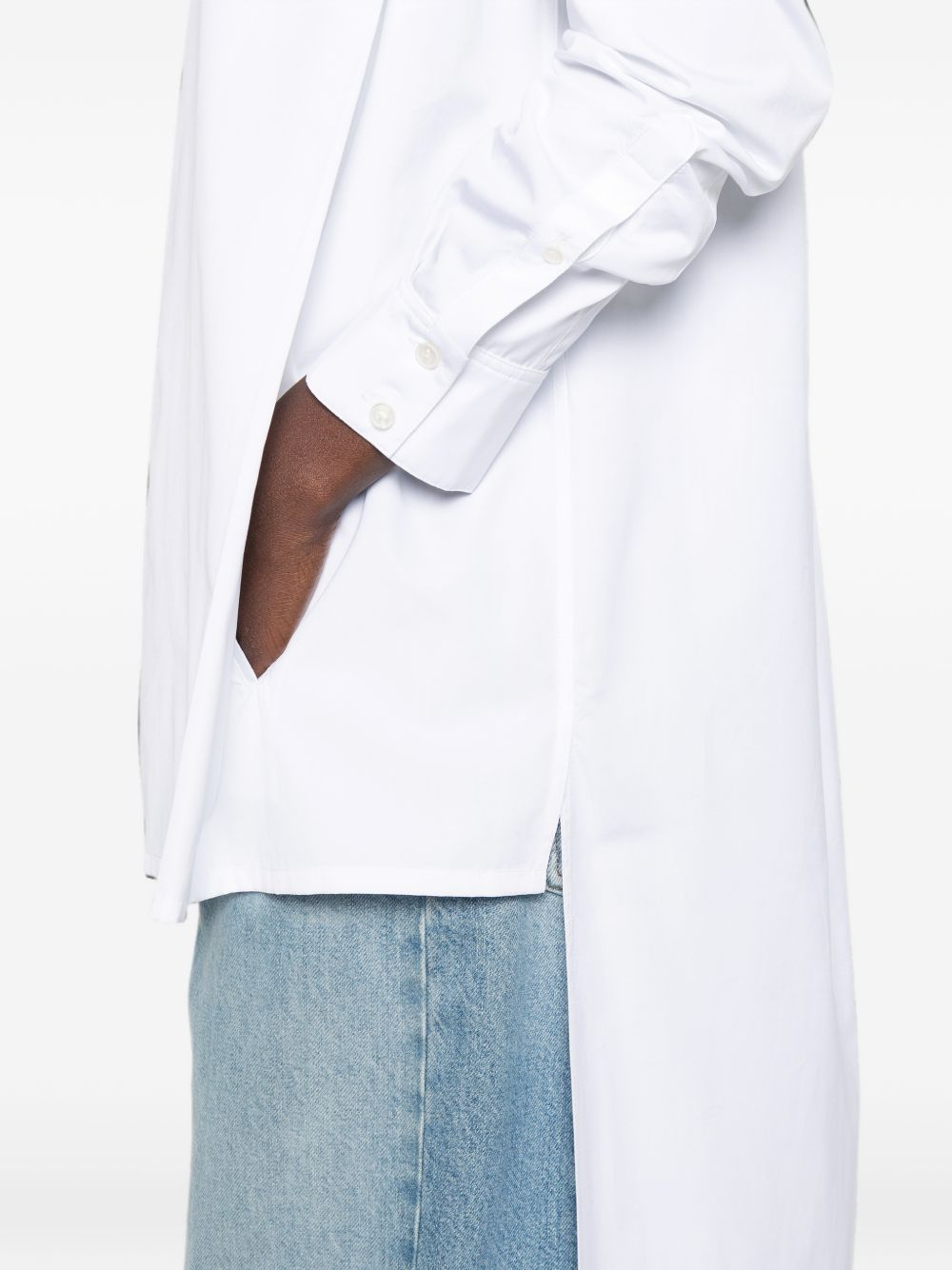 [Alaia] Shirts Long Sleeve FW26 AA9C1013T611D000