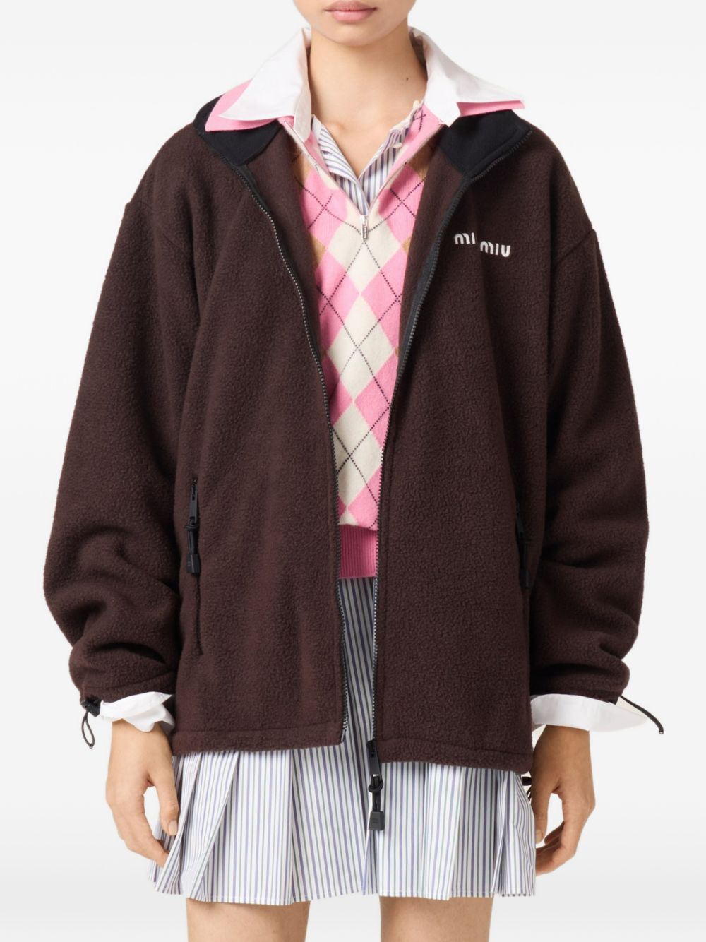 [Miu Miu] Casual Jacket FW26 MJL0421732F0192
