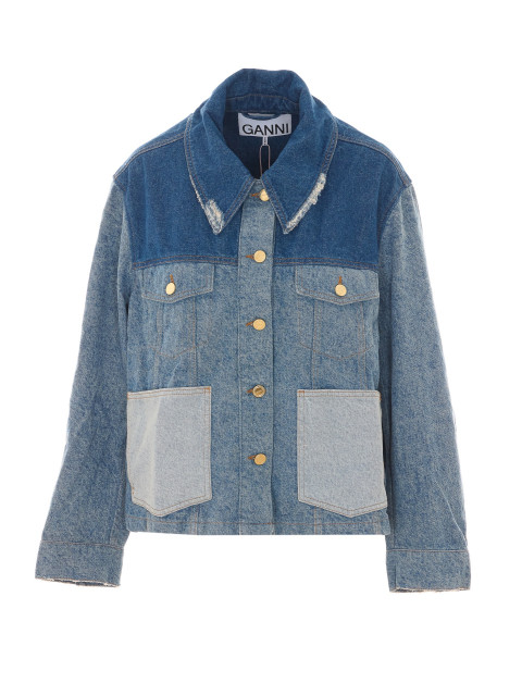 [GANNI] Denim Jacket SS26 A1010180567