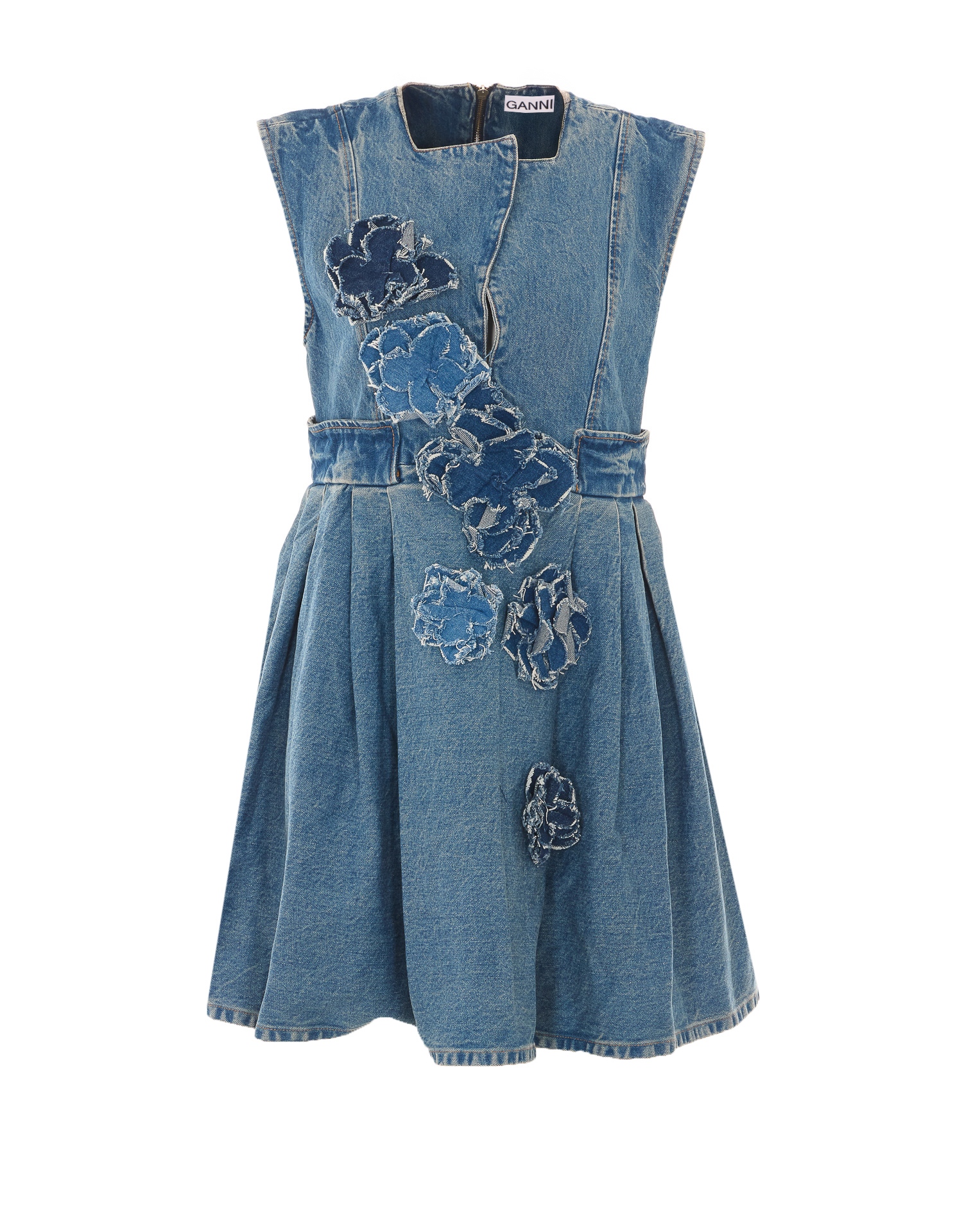 [GANNI] Sleeveless dress SS26 A1030455566