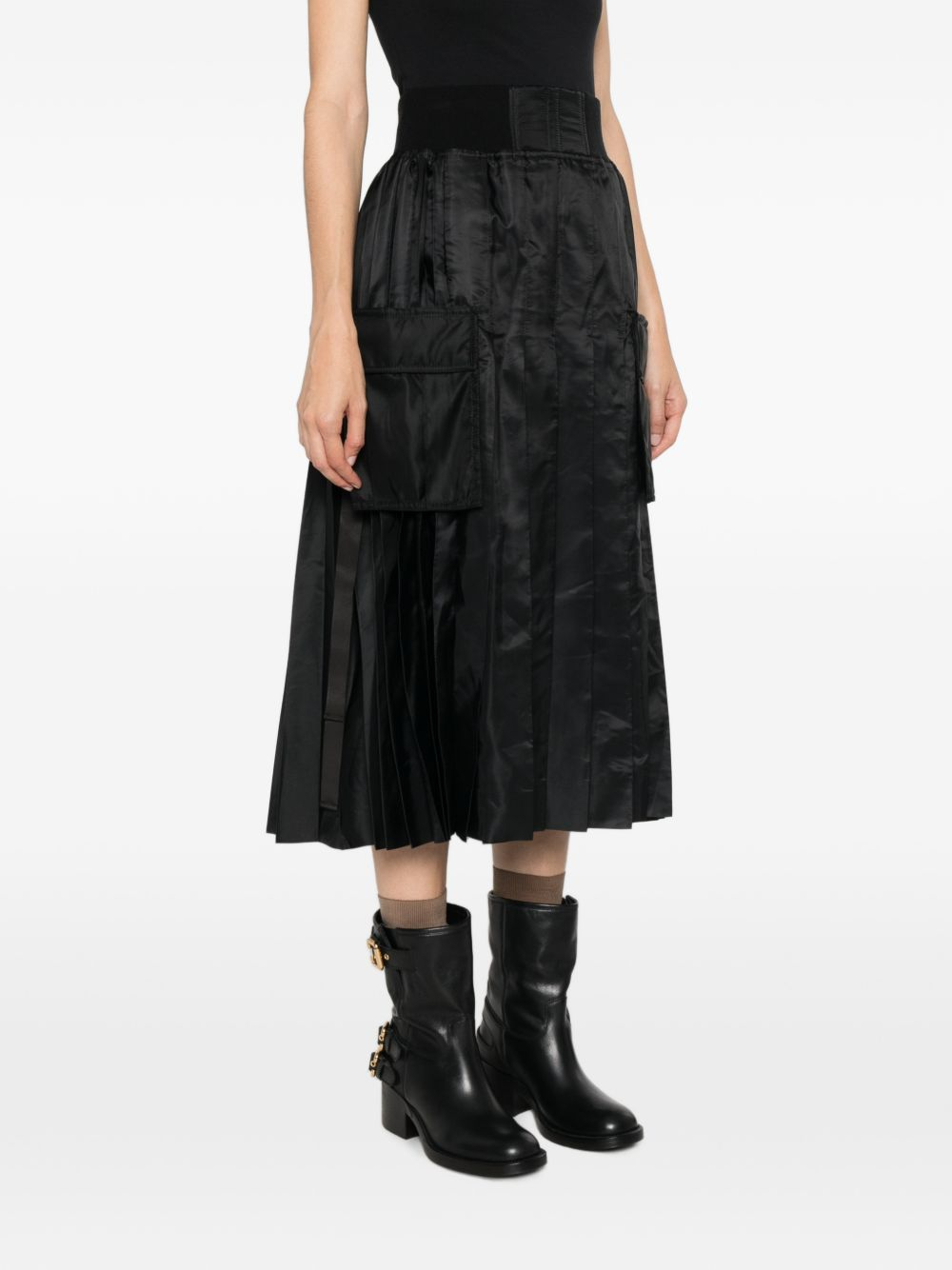 [Sacai] Long skirt FW26 26-08584001