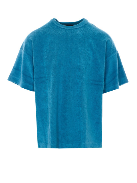 [Howlin] T-shirts Short Sleeve SS26 FONS BOXY FITAQUA BLUES