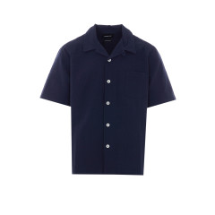 [Howlin] Shirts Short Sleeve SS26 COCKTAIL SHIRT CRISPY SEERSUCKERNAVY