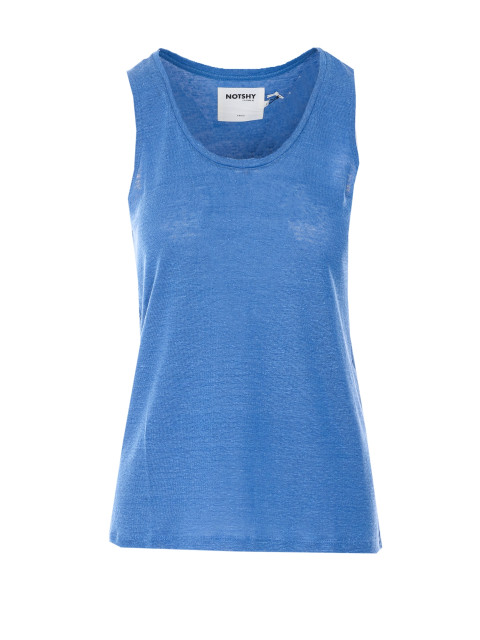 [NOT SHY] Tank top SS26 NF8G000LIP000BLUE JEAN