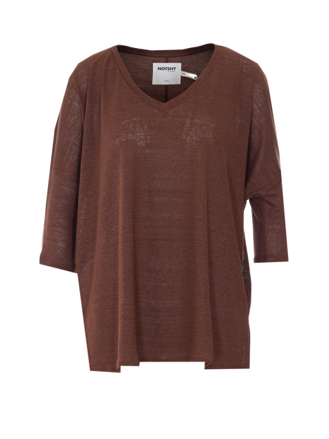 [NOT SHY] T-shirts Short Sleeve SS26 NF8A000LIP000DATTE