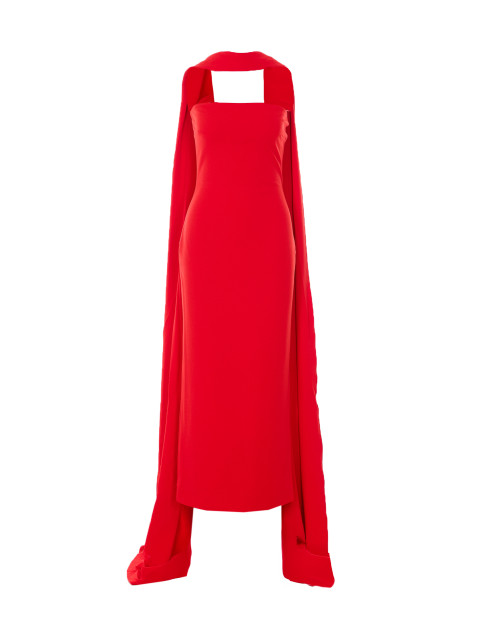 [Solace London] Sleeveless dress SS26 OS47049RED