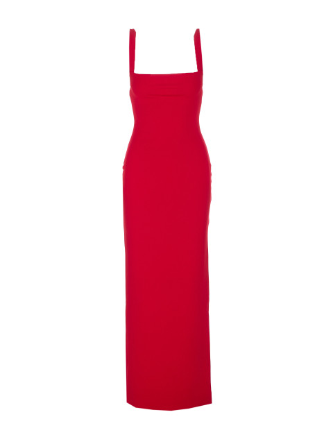 [Solace London] Sleeveless dress SS26 OS31079RED#113