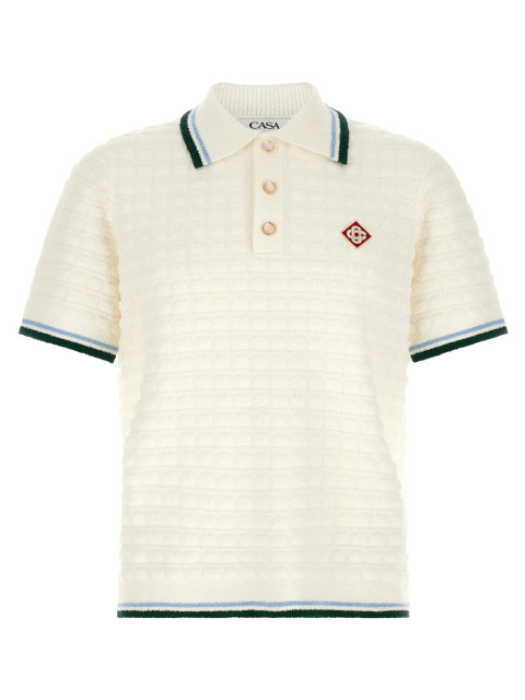 [Casablanca] T-shirts Short Sleeve FW26 MPF26KW99901WHITE