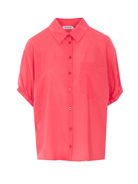 [SOSUE] Shirts Short Sleeve SS26 MS1219RED