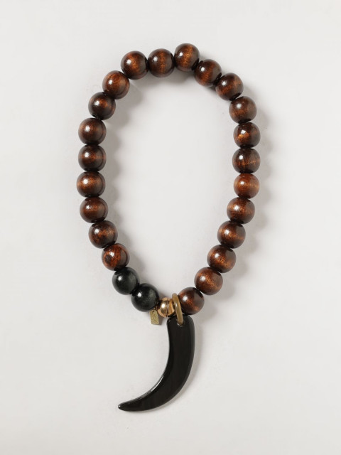[ALLUJEWELS] Necklace SS26 COLLANE WOODY+CORNO DARK