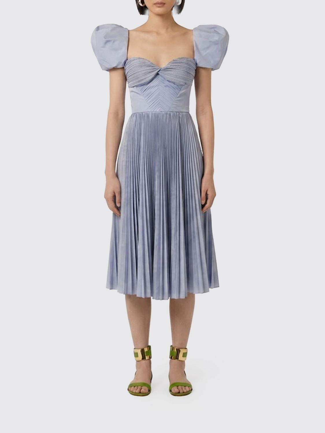 [ELISABETTA FRANCHI] Short sleeve dress SS26 AB96762E2 019