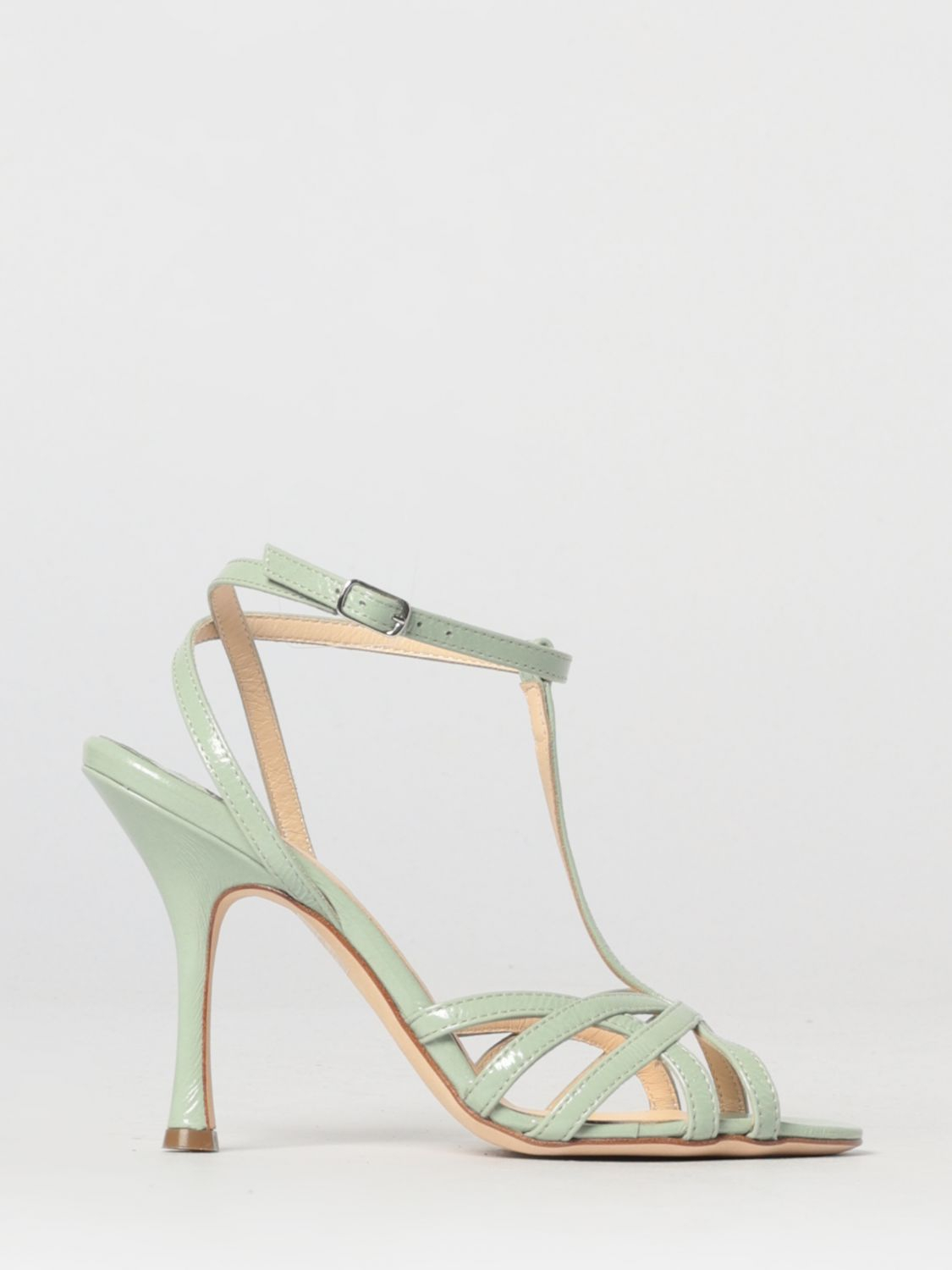 [ANNA F.] Sandals SS26 3875 SALVIA