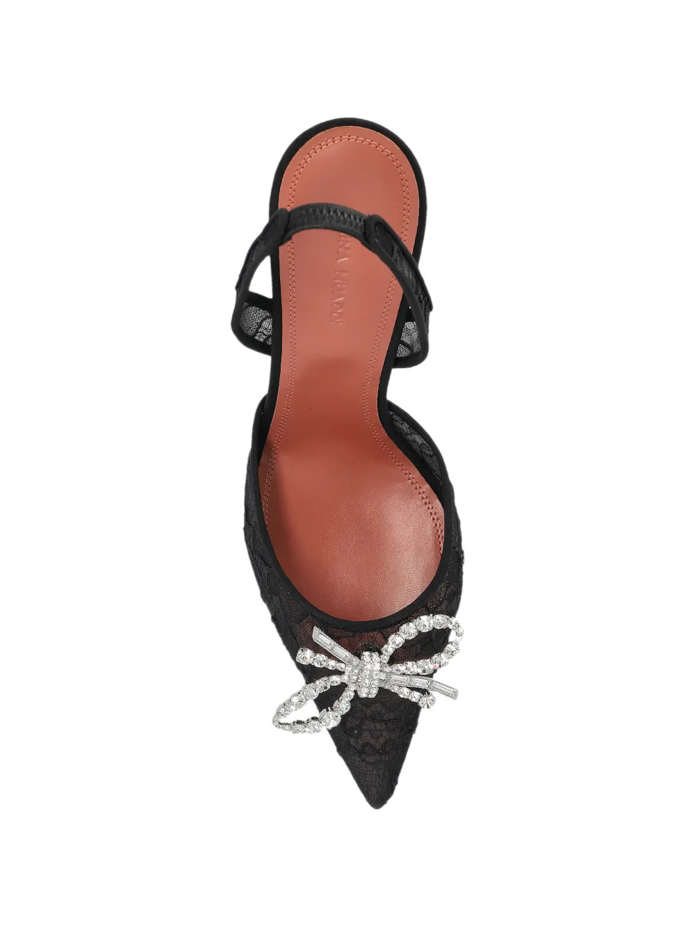 [Amina Muaddi] Pumps SS26 ROSIELACESLING95BLACK