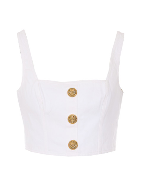 [Balmain] Tank top SS26 AD214DG140FC