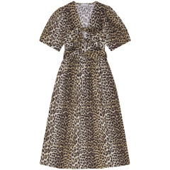 [GANNI] Short sleeve dress SS26 W0373943