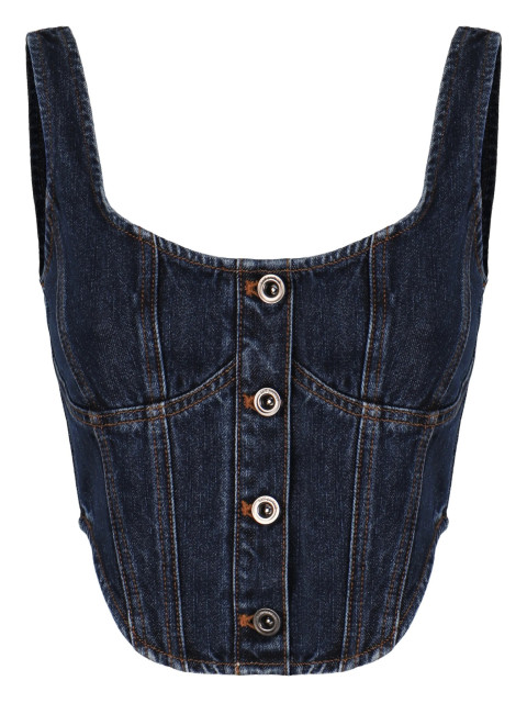 [SELF PORTRAIT] Tank top SS26 RS26819TBLBLUE