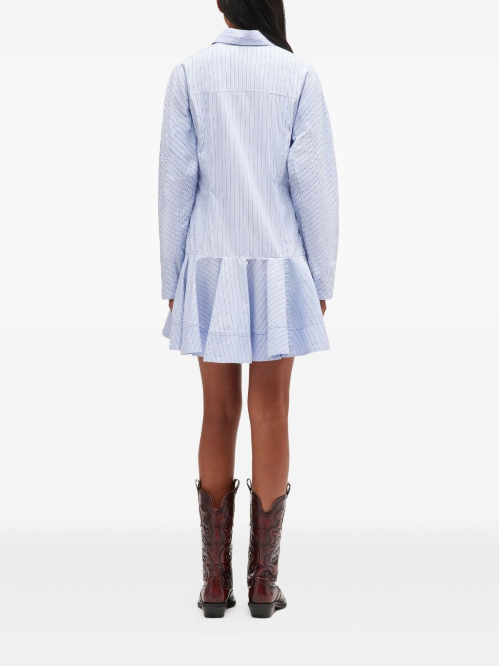 [GANNI] Long sleeve dress FW25 W110101M
