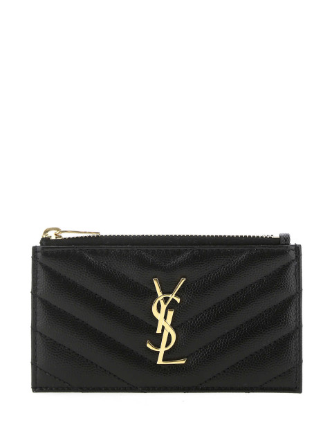 [Saint Laurent] Wallet FW26 607915BOW01 1000