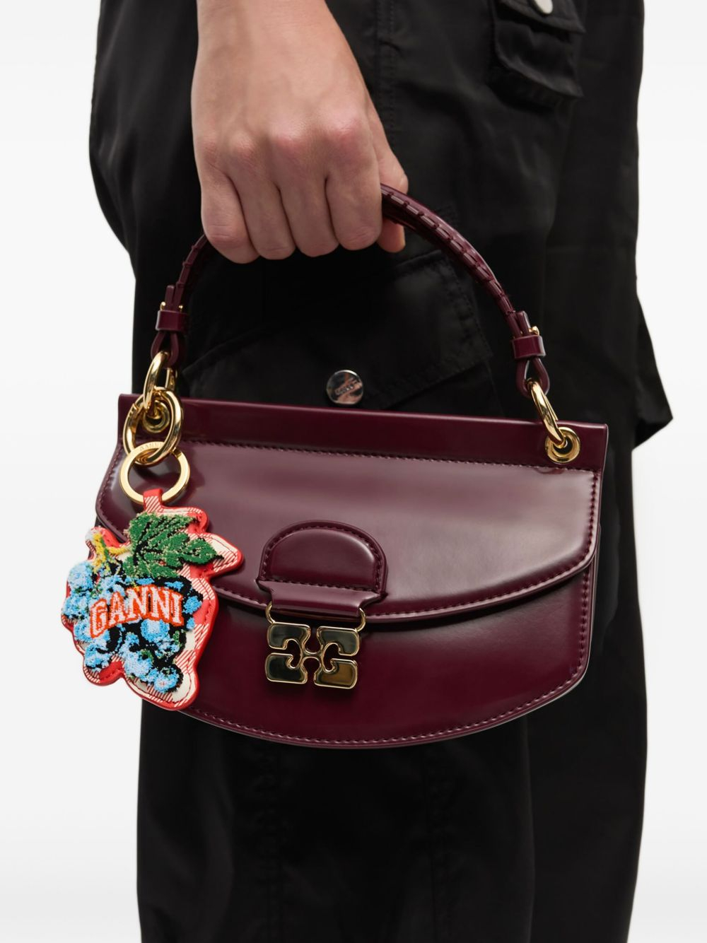 [GANNI] Keyring FW25 A6810847