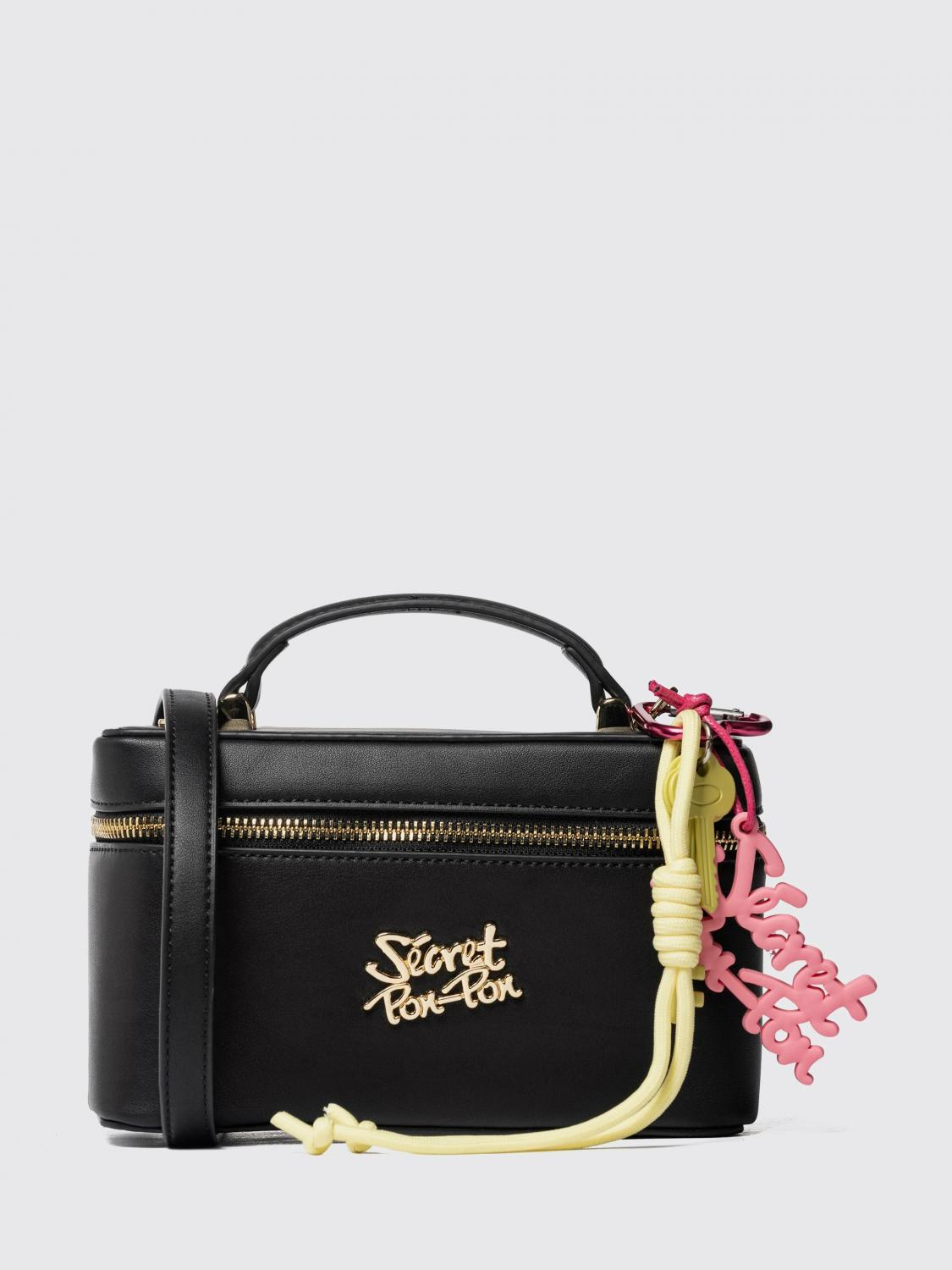 [SECRET PON-PON] Minibag SS26 ALEXANDRA BEAUTY Black