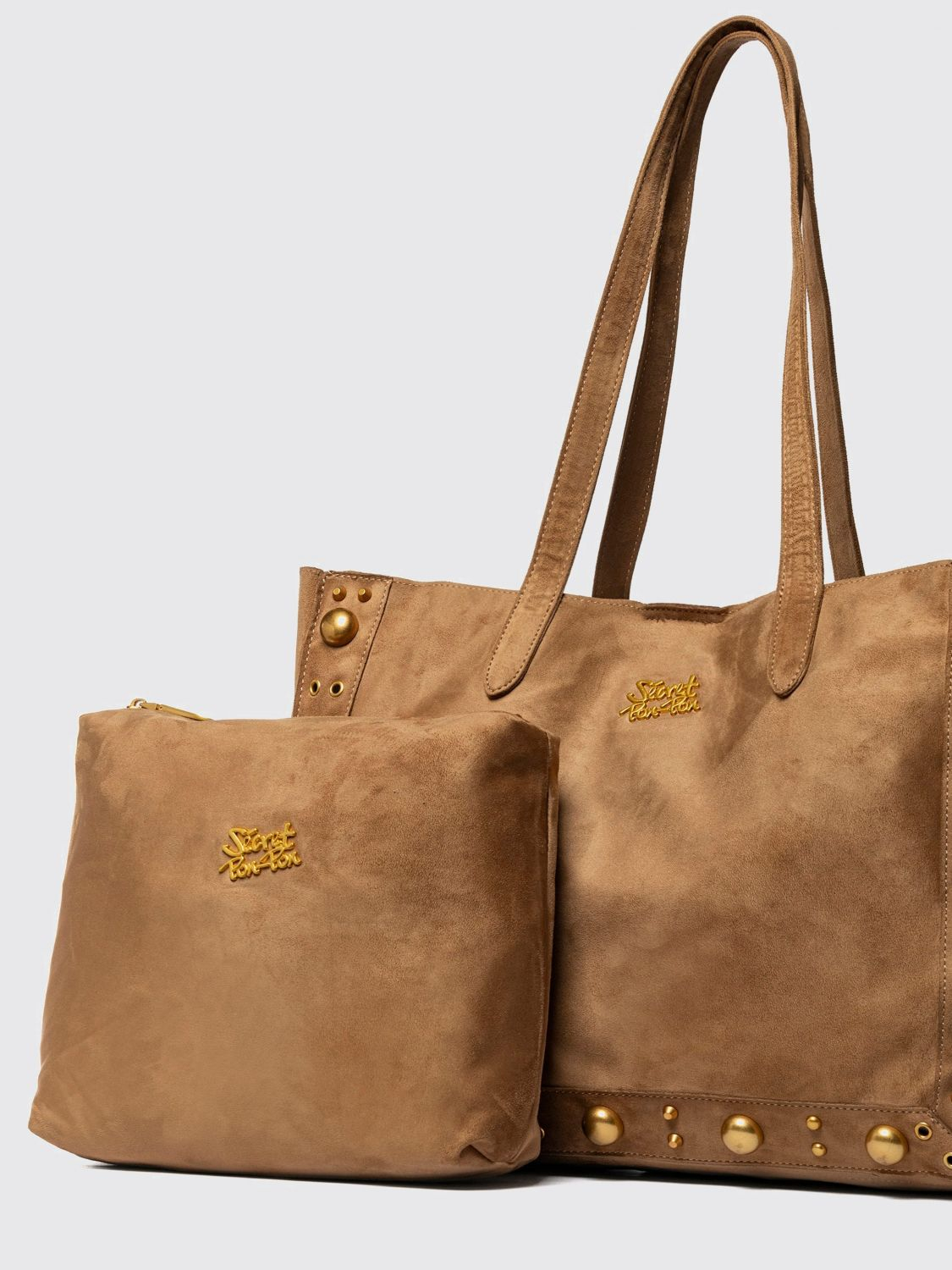 [SECRET PON-PON] Tote bag SS26 TATIANA Light Tan