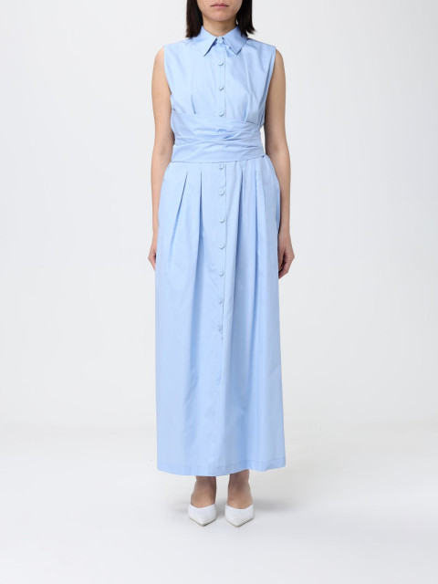 [HANITA] Sleeveless dress SS26 HV38284597 AZZURRO