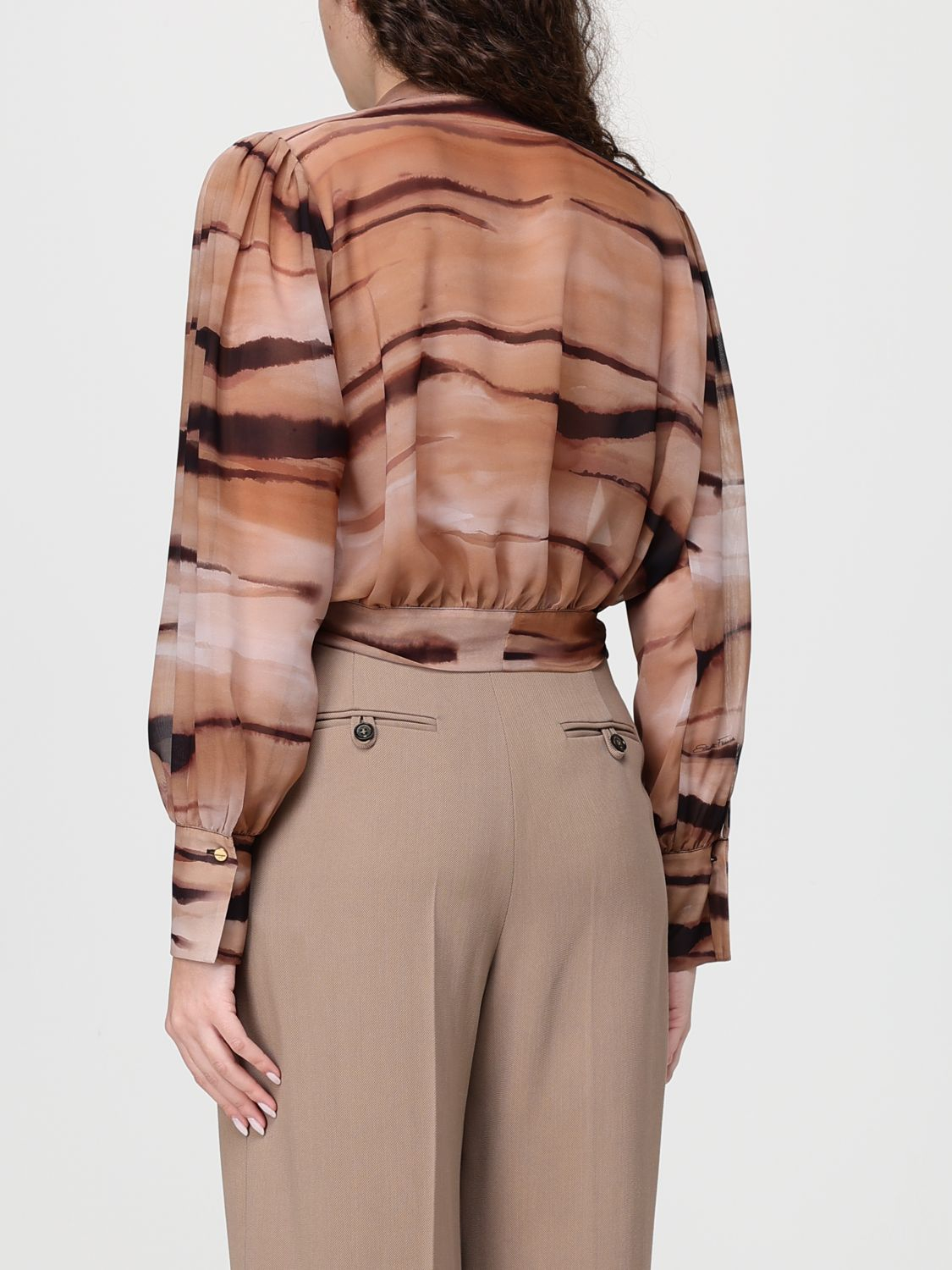 [ELISABETTA FRANCHI] Shirts Long Sleeve SS26 CA16062E2 470