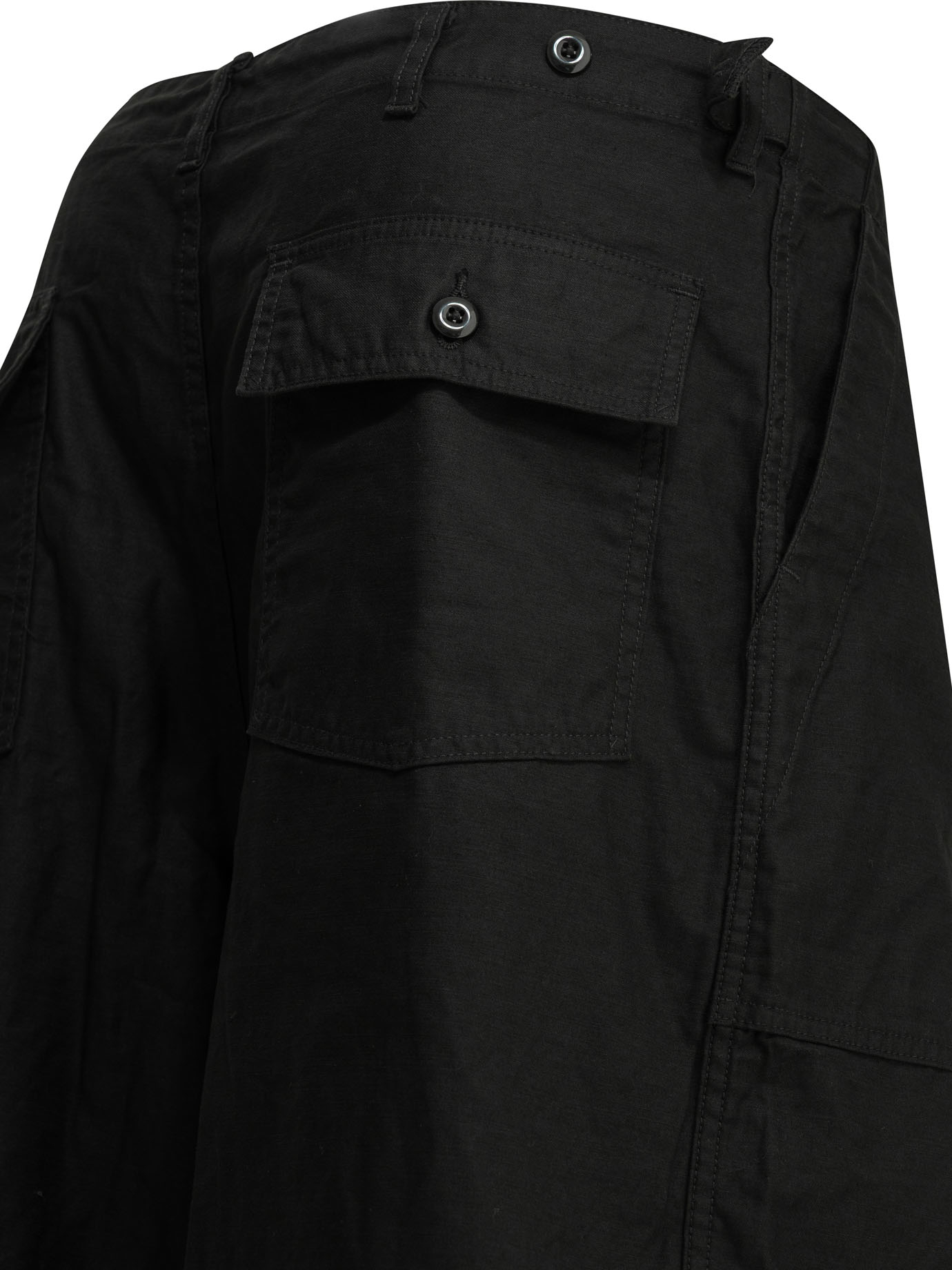 [Needles] Trousers SS26 SX195B-Black