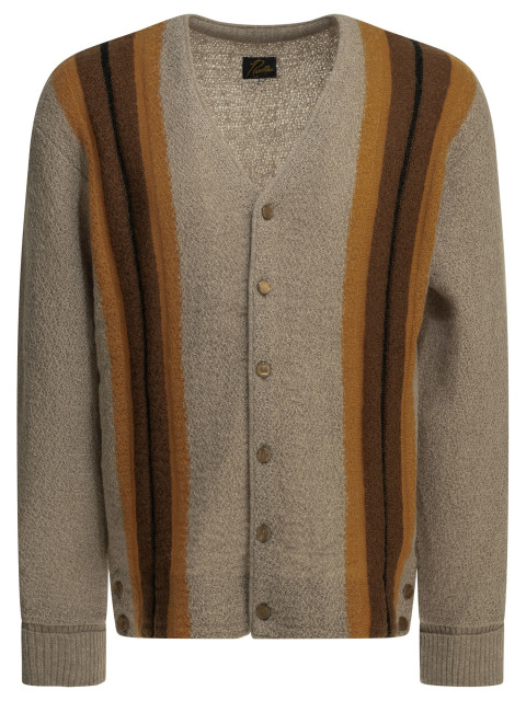 [Needles] Cardigan SS26 SX456A-Taupe