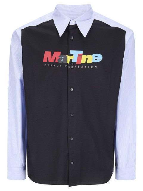 [Martine Rose] Shirts Long Sleeve SS26 494WS36531 BLU