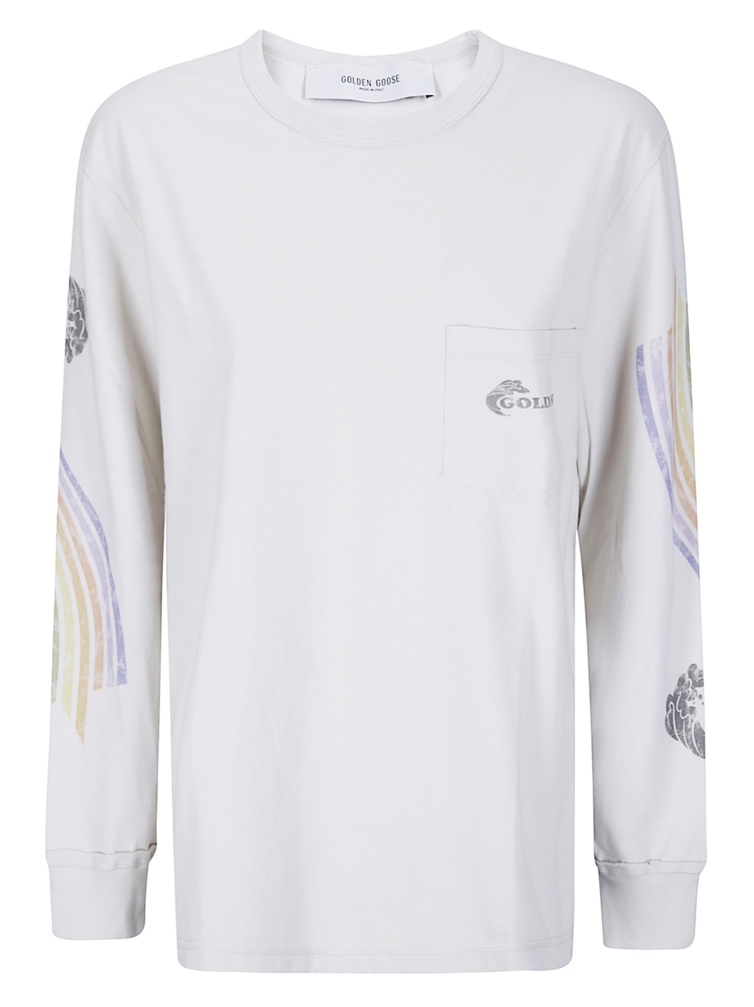 [GOLDEN GOOSE DELUXE BRAND] T-shirts Long Sleeve FW26 GUP02765P002628 12539