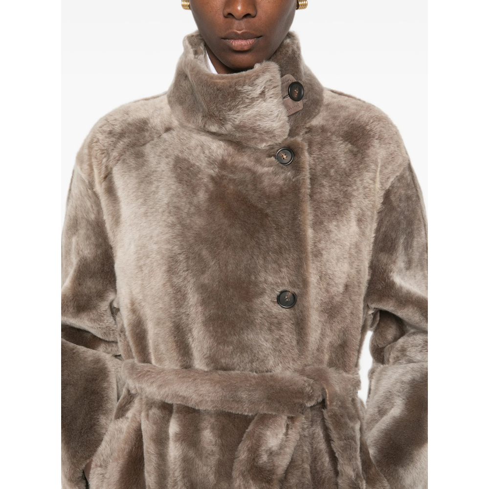 [Brunello Cucinelli] Leather Jacket FW26 MPMRA9794  C9807