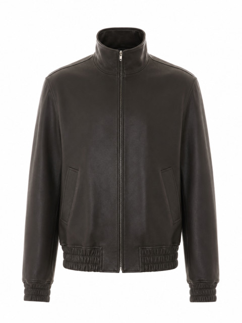 [Valentino Garavani] Leather Jacket FW26 NA03GBL00NO
