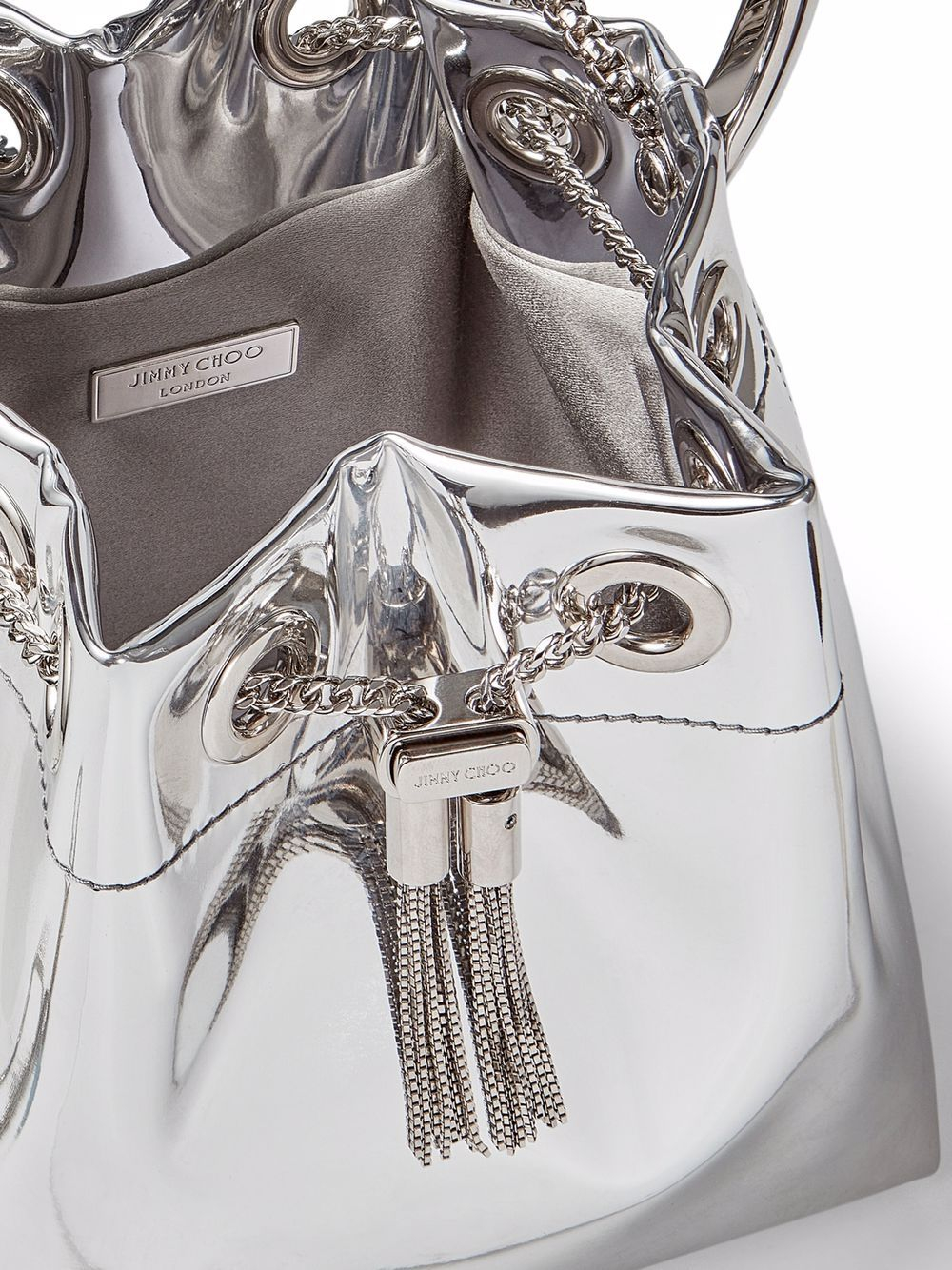 [Jimmy Choo] Shoulder bag FW26 BONBONXVKSILVER