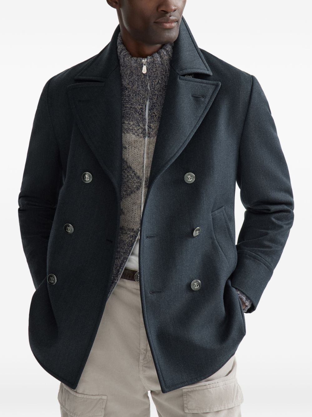 [Brunello Cucinelli] Coat FW26 MV45870265CTM78