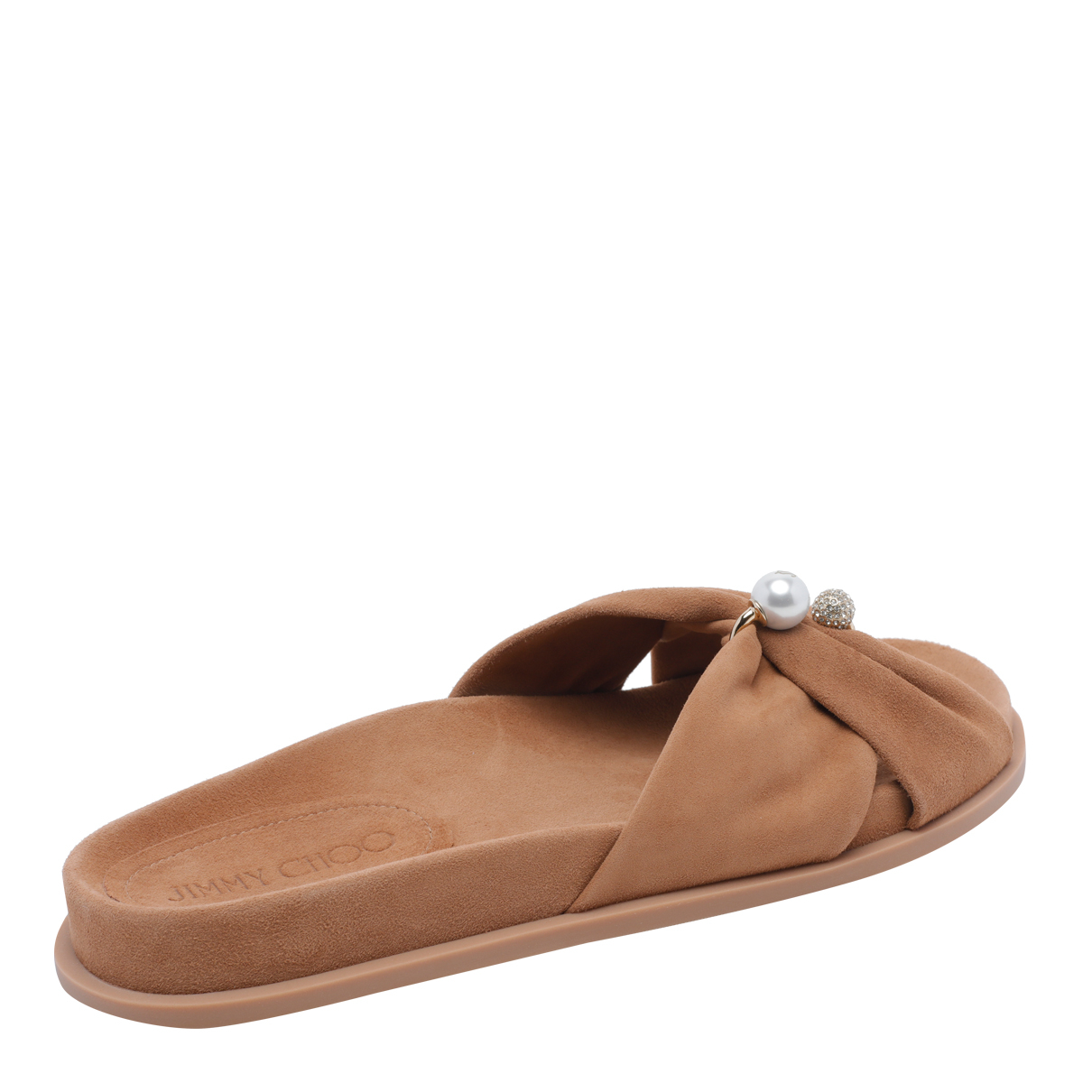 [Jimmy Choo] Sandals FW26 RAFI FLATSUETOFFEE