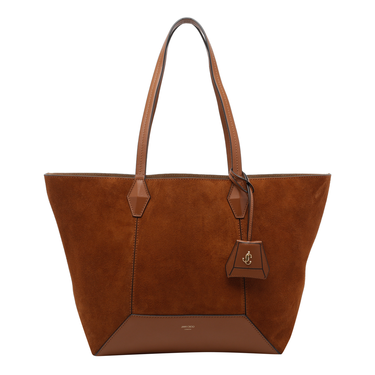 [Jimmy Choo] Tote bag FW26 DIAMOND TOTE/MSUETAN/GOLD