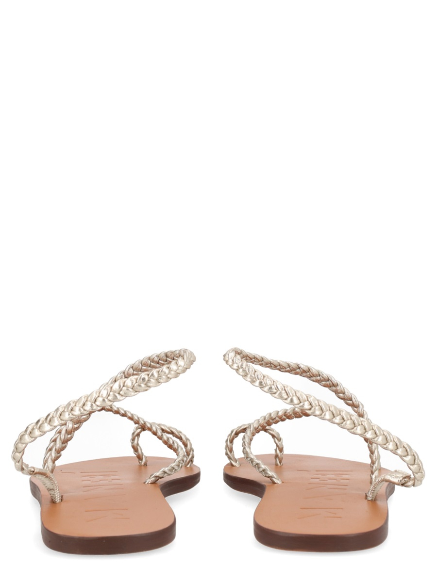 [MANEBI] Flat shoes SS26 Q4.4Y0_PLATINUM