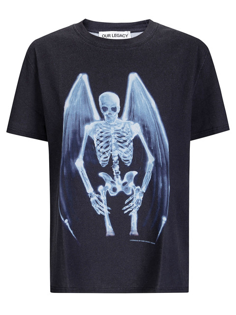 [Our Legacy] T-shirts Short Sleeve SS26 W2266CF FANGELPRINT