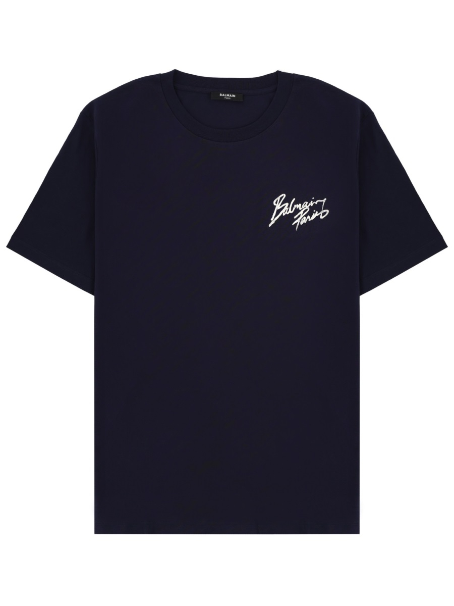[Balmain] T-shirts Short Sleeve SS26 GH1EG000BD40_SIV